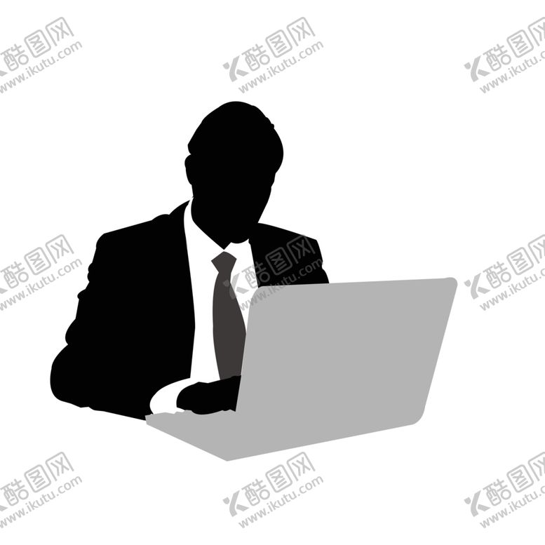 编号：99563005150826522051【酷图网】源文件下载-商务人物剪影