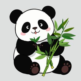 卡通熊猫