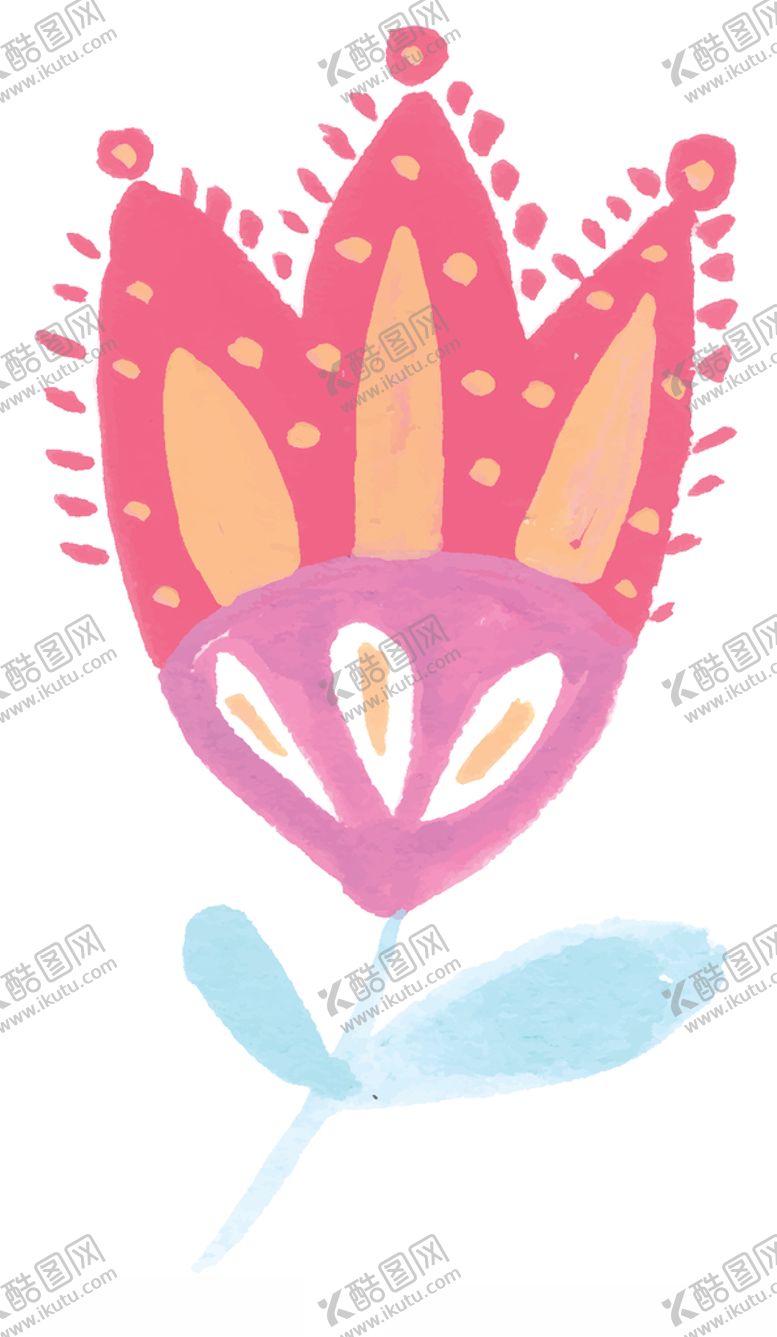 编号：55107310311908208633【酷图网】源文件下载-手绘花