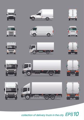 卡通货车