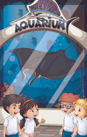 卡通水族馆
