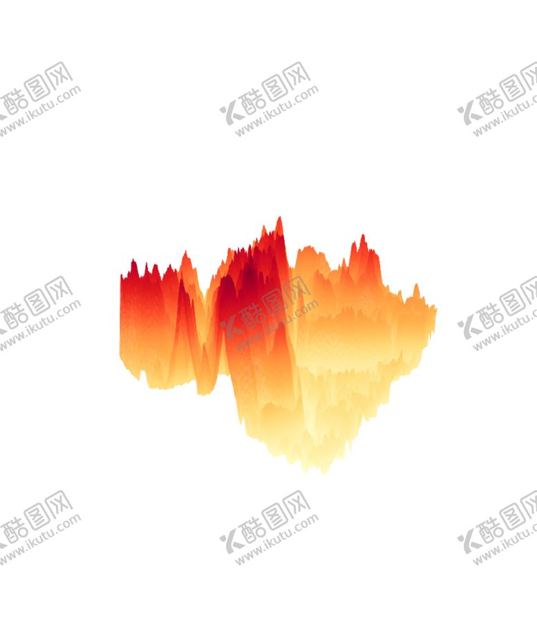 编号：10566704120734506917【酷图网】源文件下载-抽象山峰