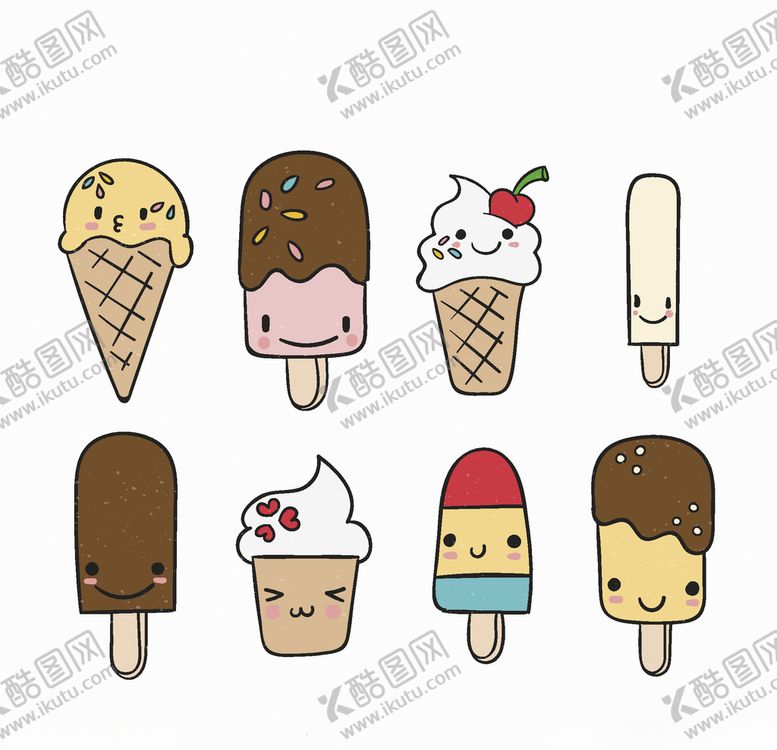 编号：71626809191658413347【酷图网】源文件下载-可爱食物