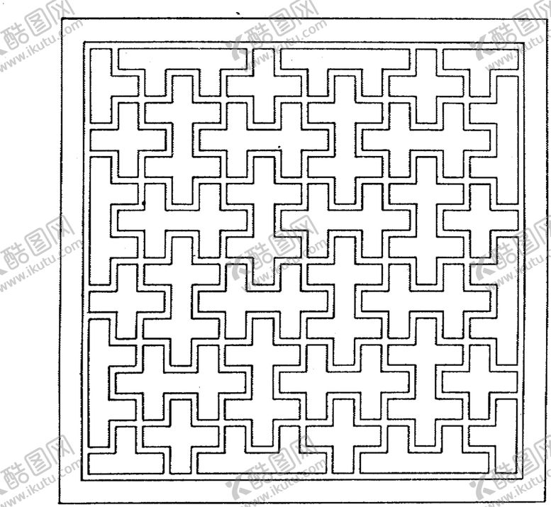 编号：29521010020107011019【酷图网】源文件下载-镂空花图案