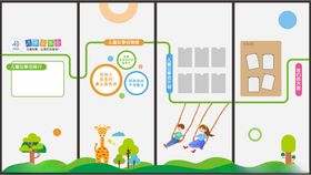儿童游乐区墙绘设计