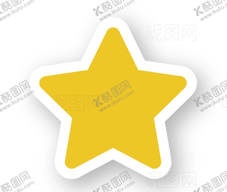 编号：45666205121650032858【酷图网】源文件下载-五角星贴纸