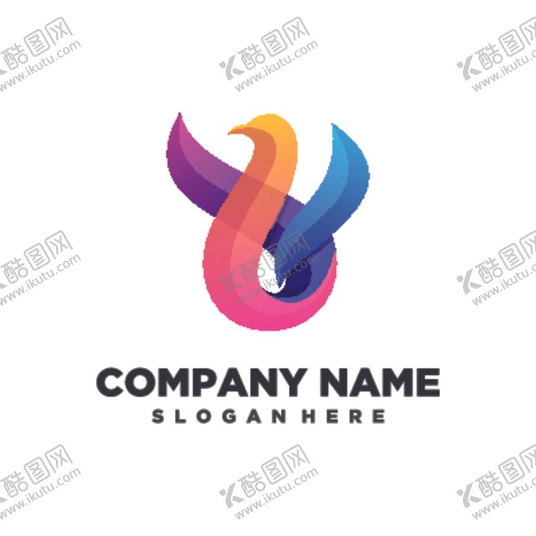 编号：35395610081007398934【酷图网】源文件下载-禽类LOGO标志