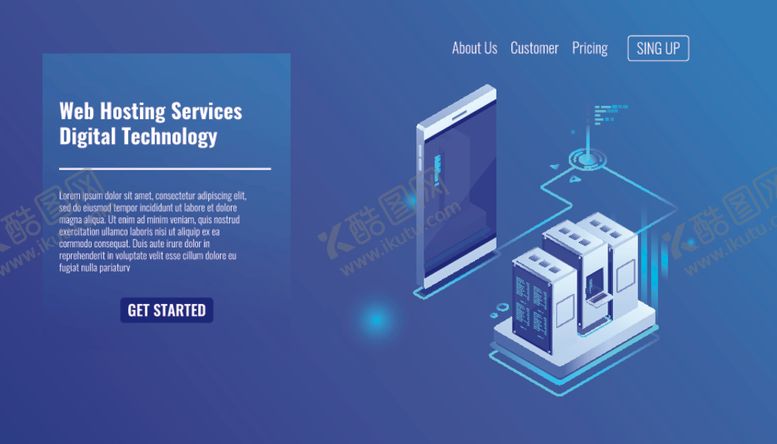 编号：16513409261656521835【酷图网】源文件下载-2.5d云服务器