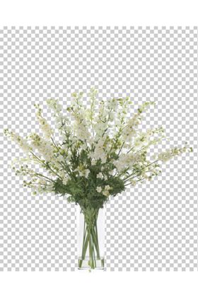 透明底花艺绿植摆件桌花