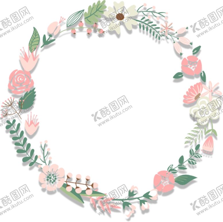编号：14374306271906348544【酷图网】源文件下载-花环