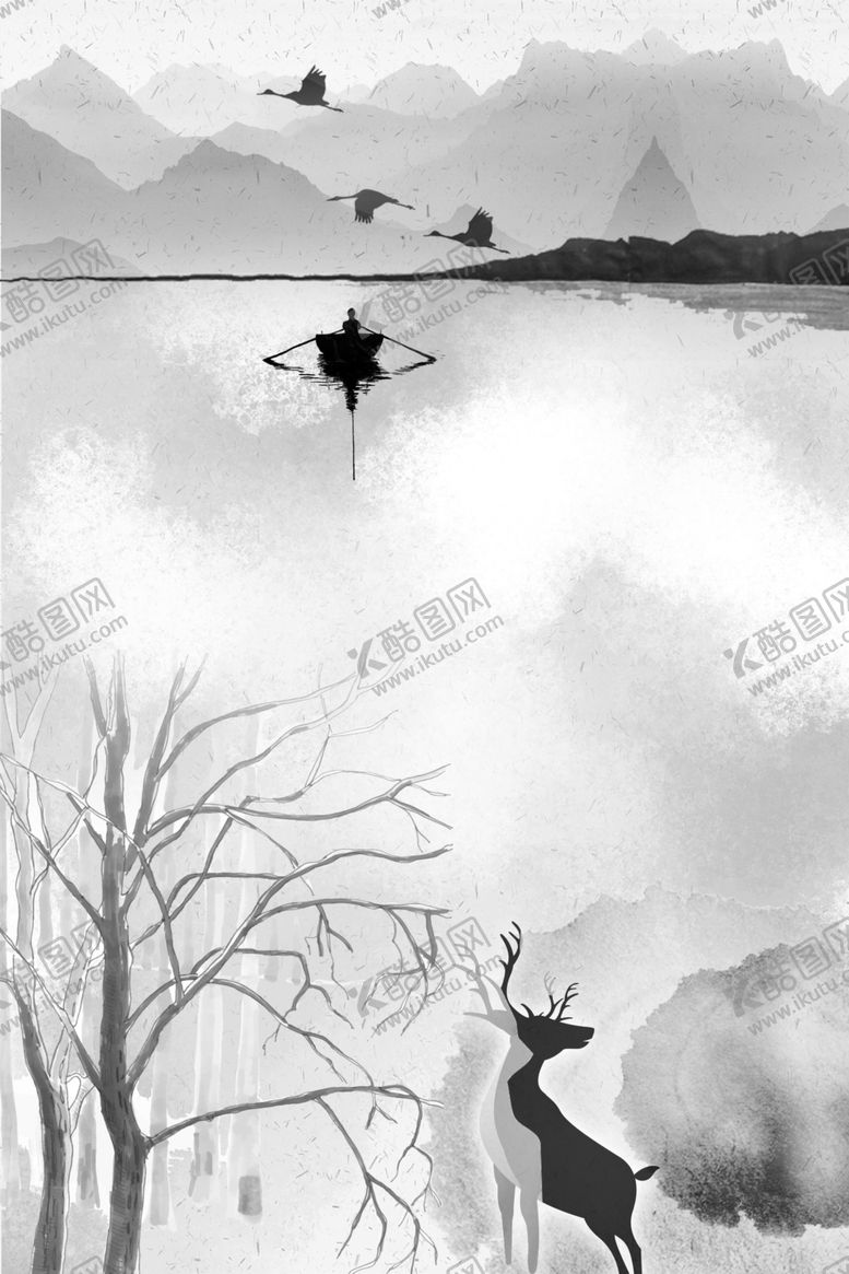 编号：63498307130624497185【酷图网】源文件下载-中式背景墙中式背景素材背景
