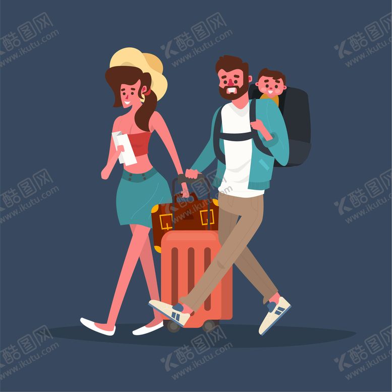 编号：47362909230006446510【酷图网】源文件下载-家庭旅行 