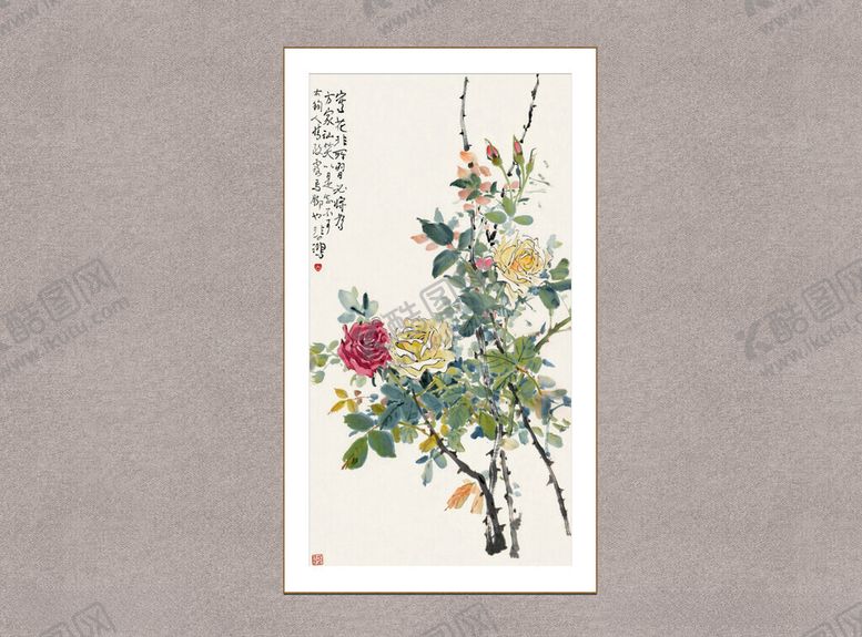 编号：27529612110750454256【酷图网】源文件下载-月季春光