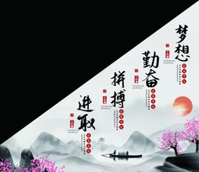 公司文化企业制度风景画