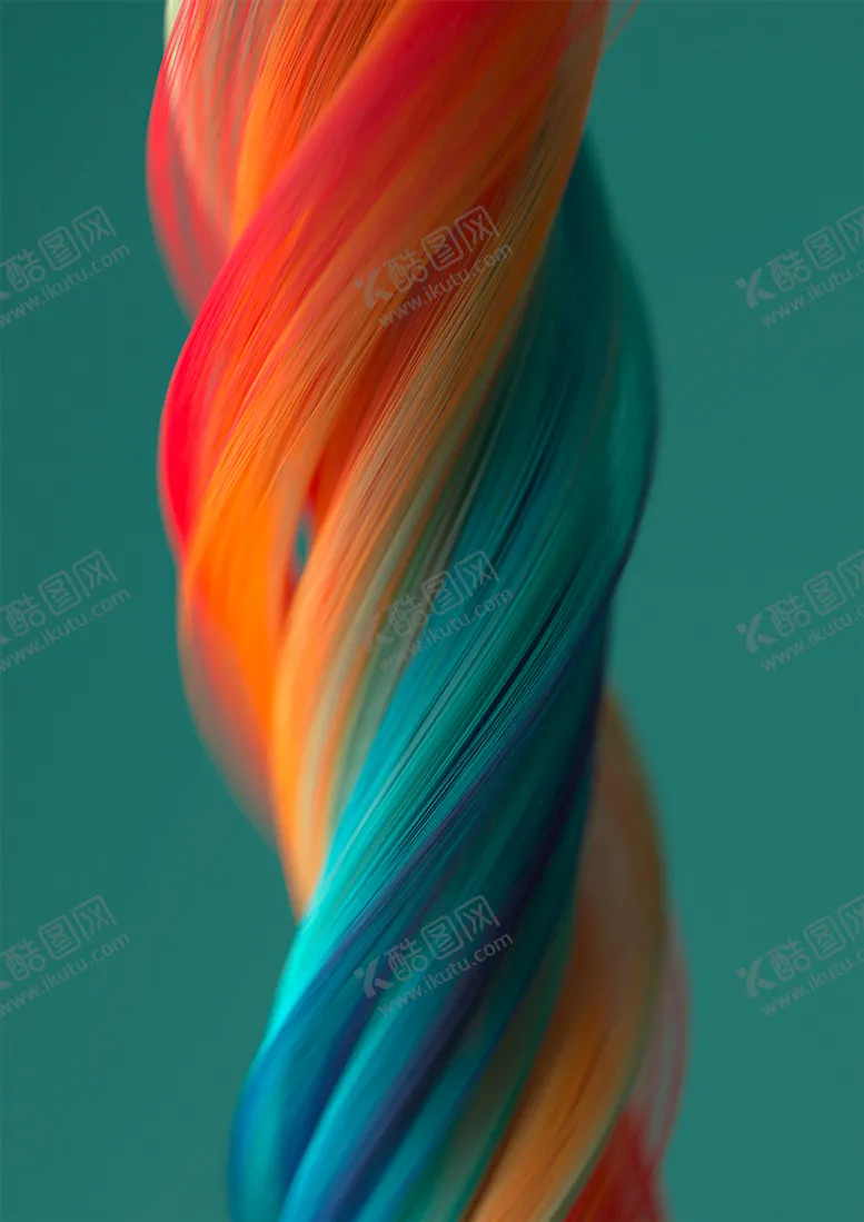 编号：87963209210809504175【酷图网】源文件下载-科技面料C4D纤维编织效果图