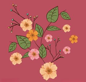 花枝花元素