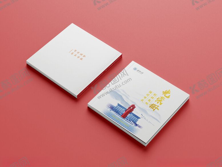 编号：31271811151737566468【酷图网】源文件下载-简约风画册封面样机模型