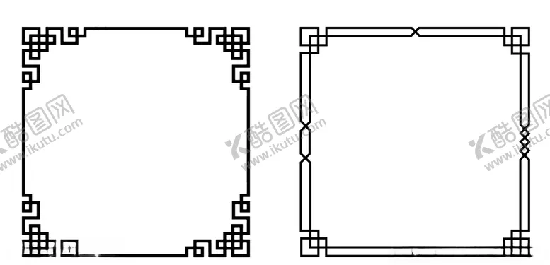 编号：95593504300643211566【酷图网】源文件下载-中式边框