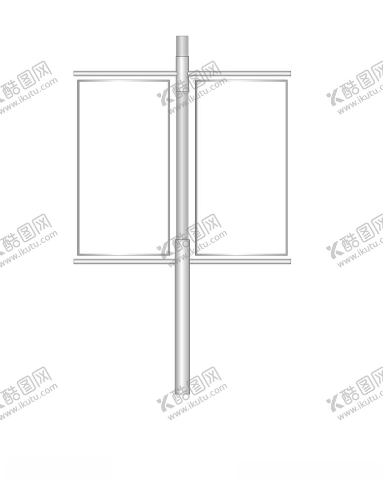 编号：98105310040552329174【酷图网】源文件下载-企业VI办公楼VI道旗