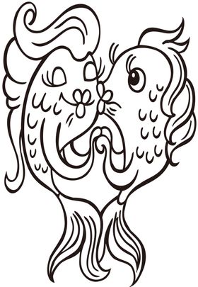 卡通画涂色铅笔涂鸦