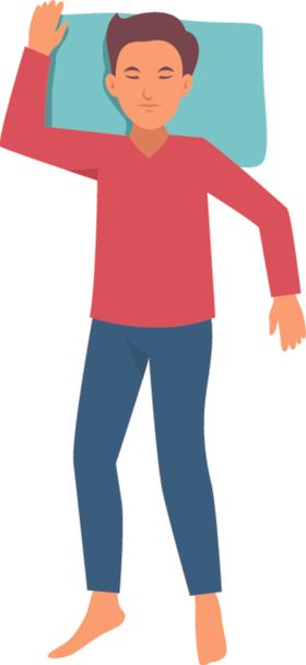 睡觉姿势休息眠