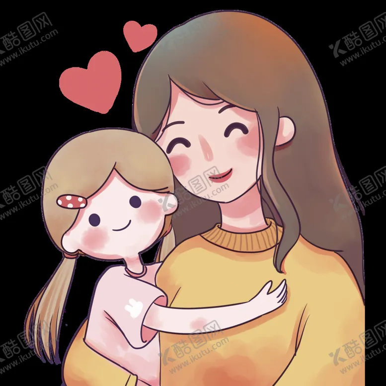编号：37891610070335569238【酷图网】源文件下载-母亲节插画  