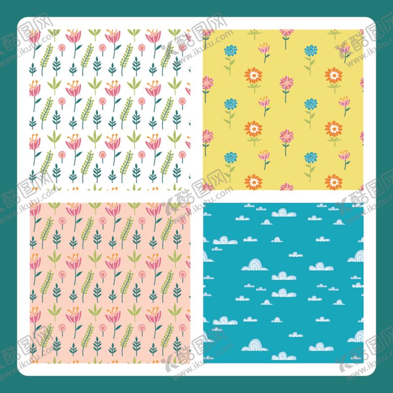 编号：35864411020055277216【酷图网】源文件下载-多彩童趣图案设计素材