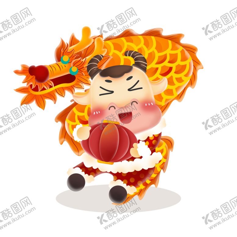 编号：11209507021402159000【酷图网】源文件下载-卡通牛形象