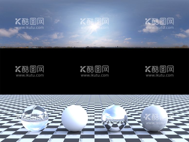 编号：24480812160430233008【酷图网】源文件下载-C4D天空贴图HDR贴图