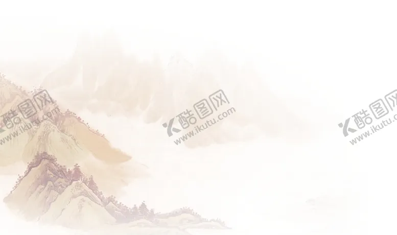 编号：90605006271559298585【酷图网】源文件下载-中国风山水水墨画