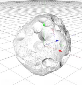 C4D模型岩石