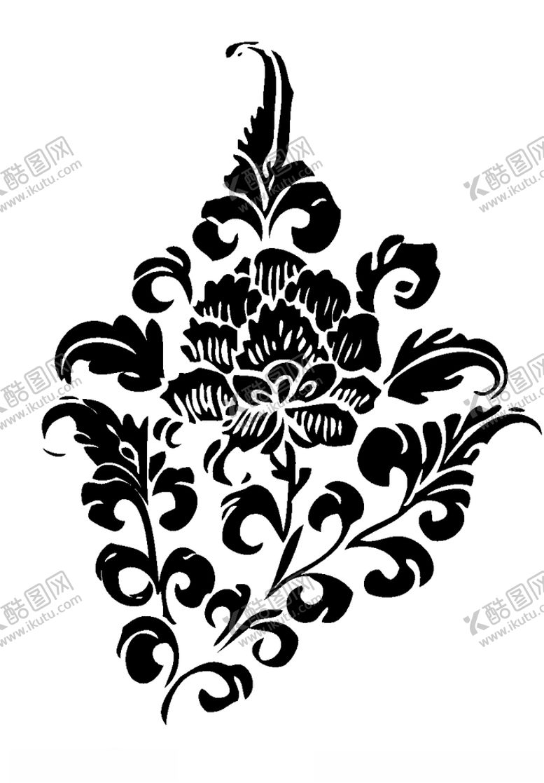 编号：89916910302030275064【酷图网】源文件下载-镂空花图案