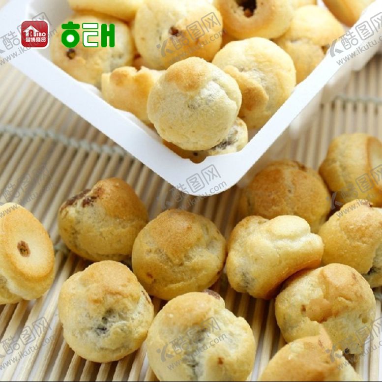 编号：95440309181236469356【酷图网】源文件下载-韩国海太花生巧克力泡芙球