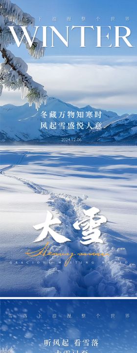 大雪海报