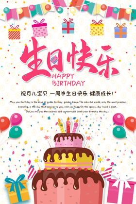 编号：82147909231309284791【酷图网】源文件下载-生日展板设计