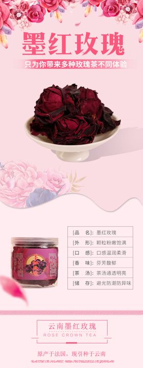 玫瑰花茶详情