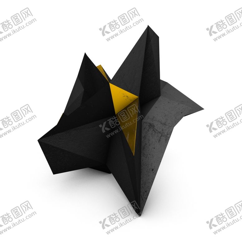 编号：20130607051447043291【酷图网】源文件下载-不规则多面体
