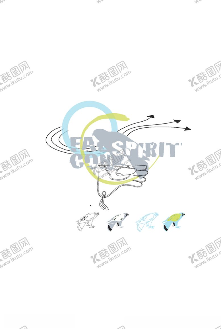 编号：76225707030247365219【酷图网】源文件下载-动物组合印花