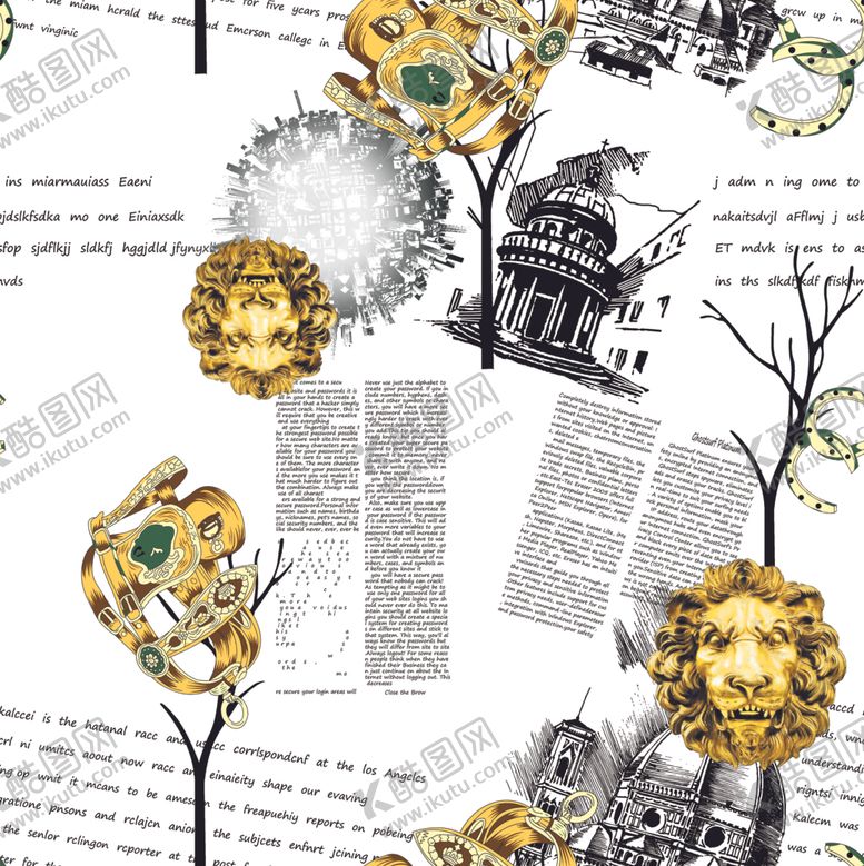 编号：18167609191902411418【酷图网】源文件下载-大牌花型