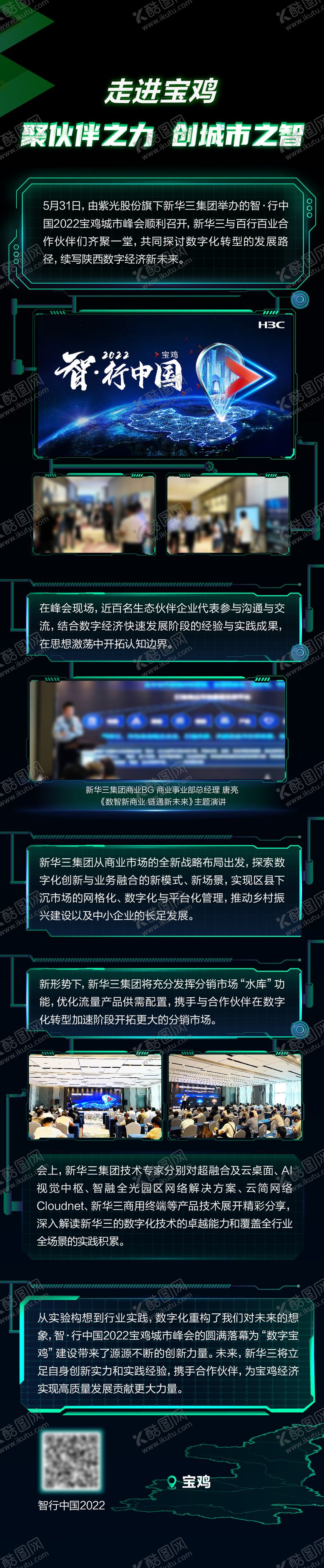 编号：71805909150507419148【酷图网】源文件下载-科技精彩回顾海报长图