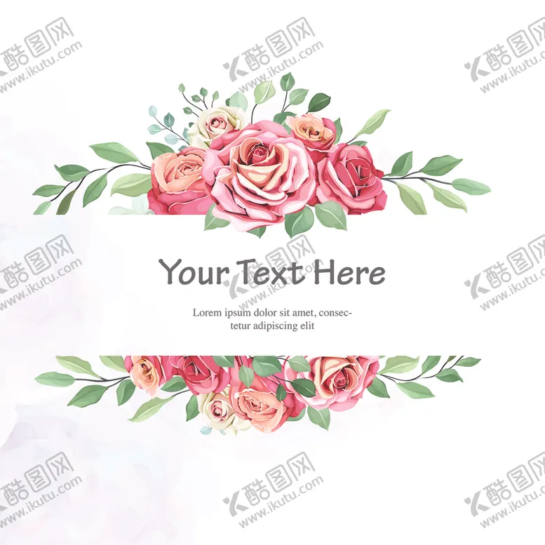 编号：42974706300739334215【酷图网】源文件下载-水彩花卉插画
