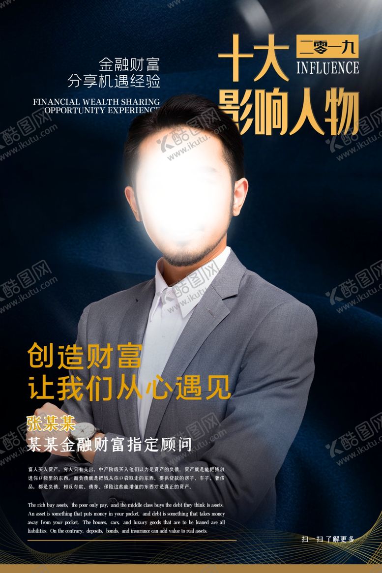 编号：58986809131739404165【酷图网】源文件下载-人物介绍展架