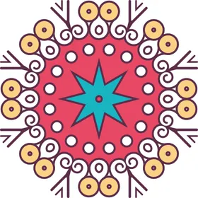 复古花纹图案装饰底印面料清爽