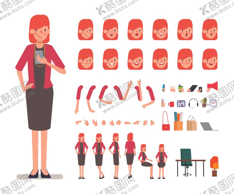 编号：73383209211737557623【酷图网】源文件下载-人物插画