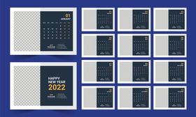 2022台历桌年日年表挂