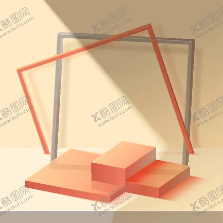 编号：65316711300824305842【酷图网】源文件下载-c4d电商产品展台背景