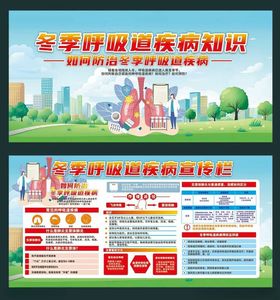 冬季呼吸道疾病宣传栏