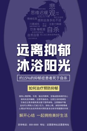 抑郁症海报