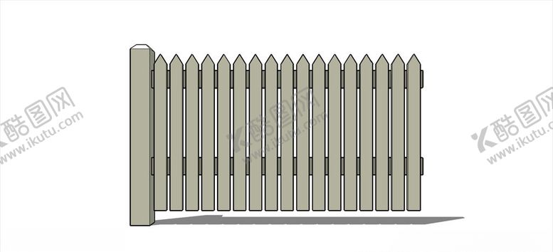 编号：80867009141102295511【酷图网】源文件下载-铁栏铁门围栏院子素材