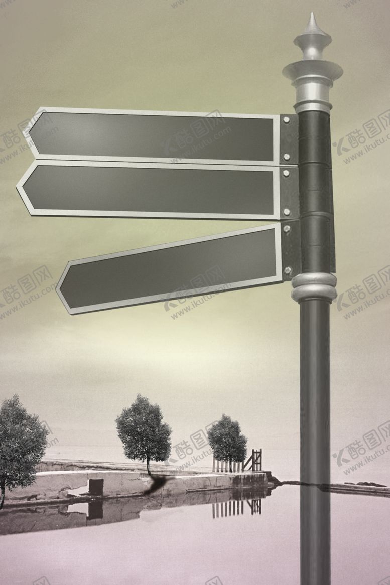 编号：53663409241019147753【酷图网】源文件下载-路标方向牌